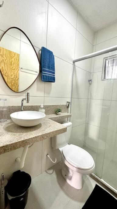 Flat Quarto E Sala Praia Das Castanheiras Guarapari公寓 外观 照片